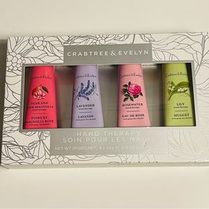 Crabtree & Evelyn Hand Therapy 4-Pack (0.9 oz Each)